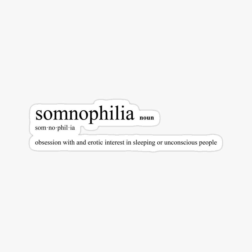 Somnophillia