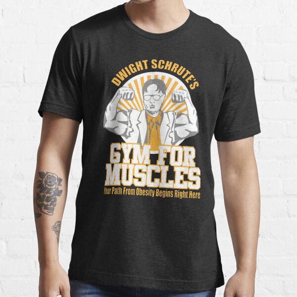 dwight schrute gym for muscles sweatshirt