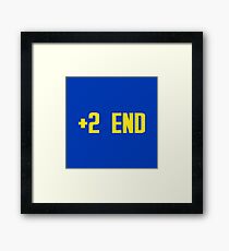 +2 Endurance Framed Print