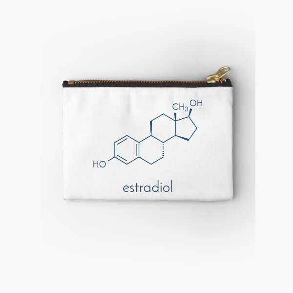Item preview, Estradiol (estrogen) female sex hormone molecule designed and sold by molekuul.
