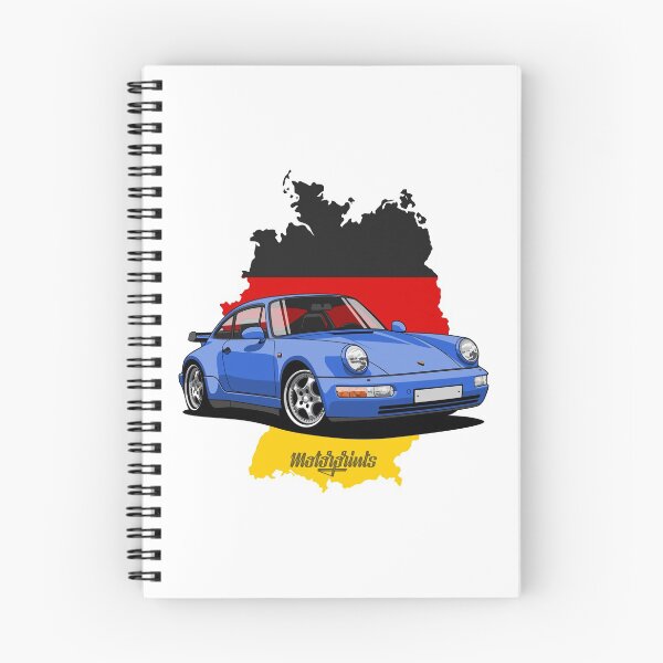 Item preview, Nordschleife 964 (blue) designed and sold by Motorpr1nts.