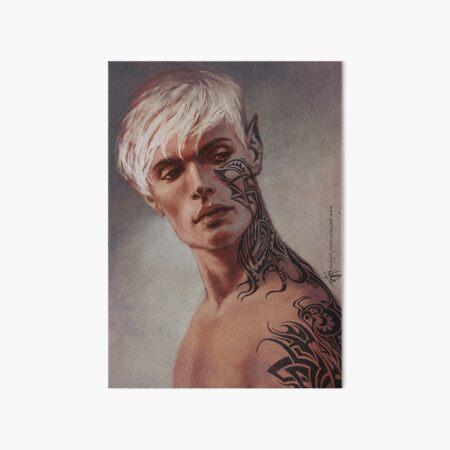 Rowan Whitethorn Throne of Glass Art Board Print