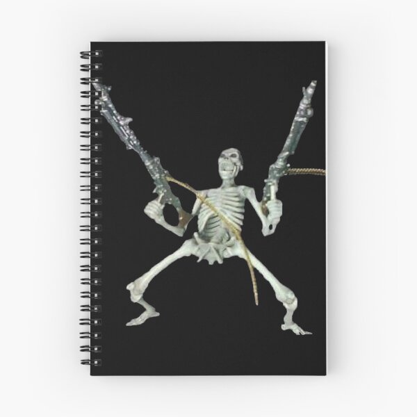 Item preview, Skeleton with guns Tee / T-Shirt designed and sold by LuckyLuciano77.