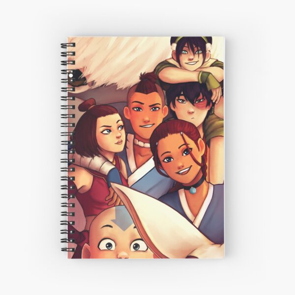 Team Avatar Spiral Notebook
