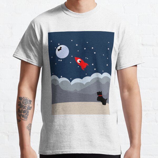 Scottie Dog 'Moon and Back' Classic T-Shirt
