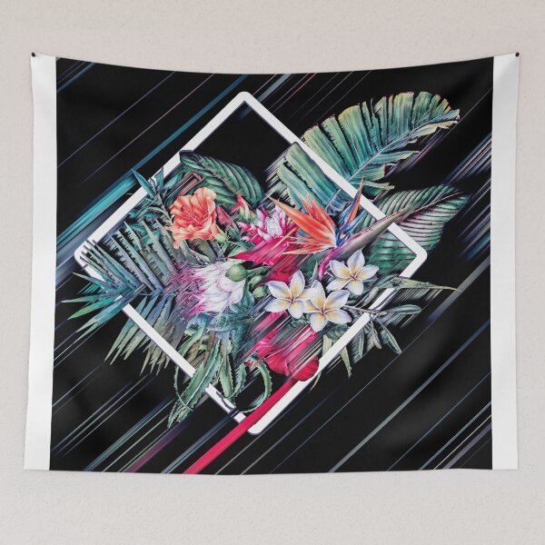 Item preview, Pixel sort art / Glitch art / Flower designed and sold by Kavurmija.