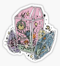 Pastel Crystal Witch Herbalism Sticker