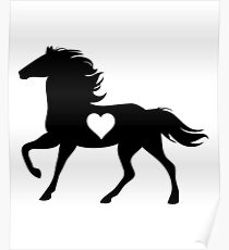 horses shirt Poster