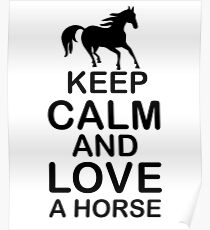 horses shirt Poster