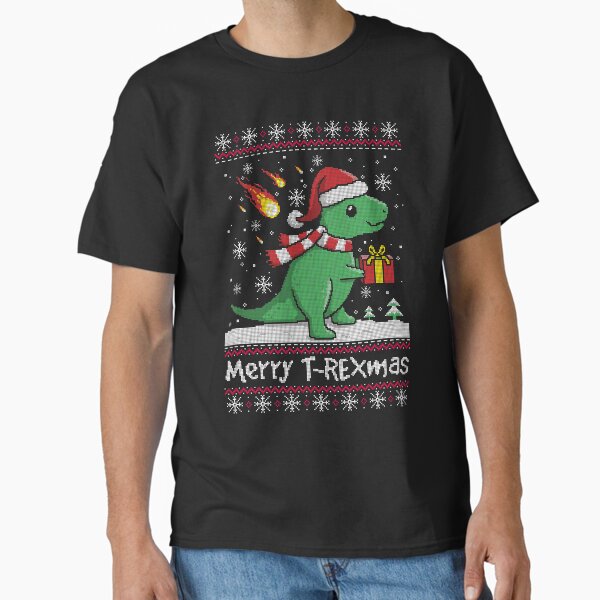 Item preview, Merry t rex mas ugly christmas sweater designed and sold by NemiMakeit.