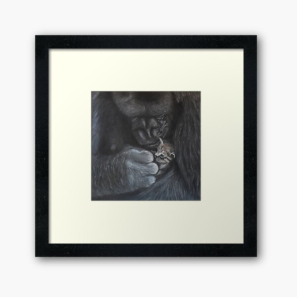 Item preview, Koko and her kitten, or limitless love designed and sold by isabelle comus.