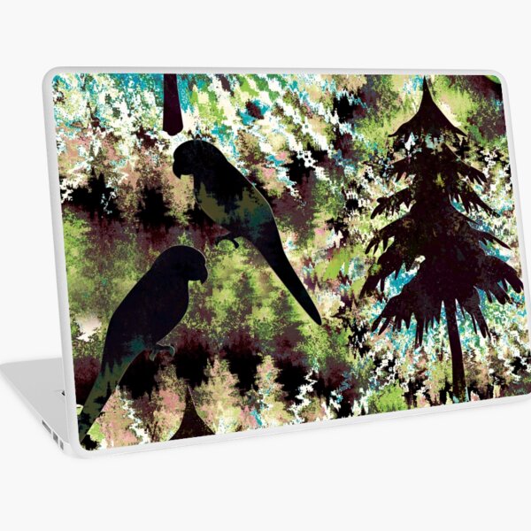 Item preview, Art abstrait de forêt colorée designed and sold by hutofdesigns.