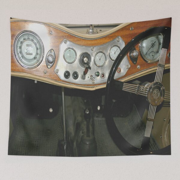 Item preview, 1948 MG "TC" Sports Dashboard designed and sold by cjcphotography.