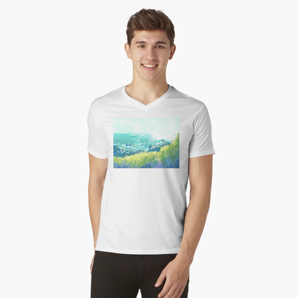 Item preview, V-Neck T-Shirt designed and sold by mienar.