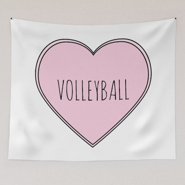 Item preview, Volleyball Heart designed and sold by teesaurus.