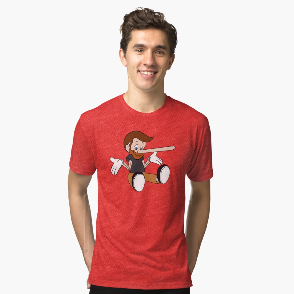 Pinocchio Style! Tri-blend T-Shirt