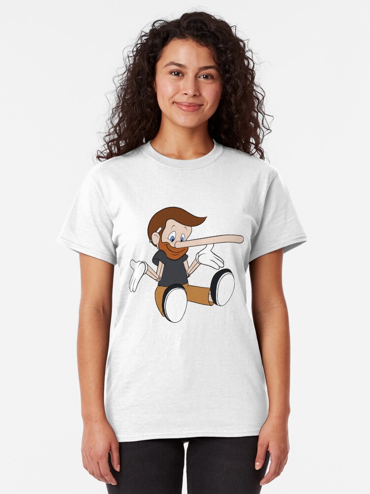 Alternate view of Pinocchio Style! Classic T-Shirt