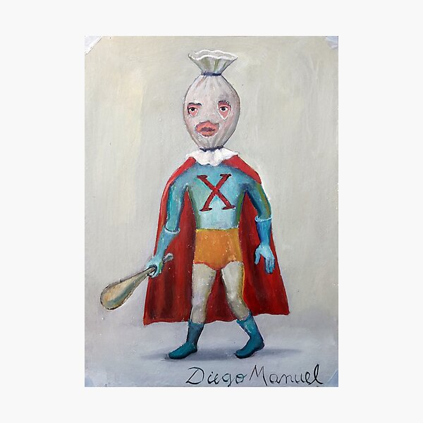 Item preview, masked hero designed and sold by Diego Manuel Rodriguez.