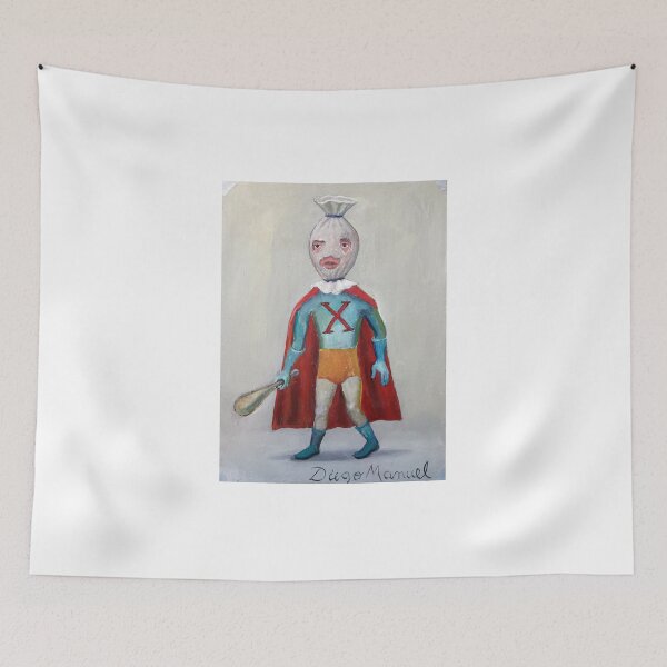 Item preview, masked hero designed and sold by Diego Manuel Rodriguez.