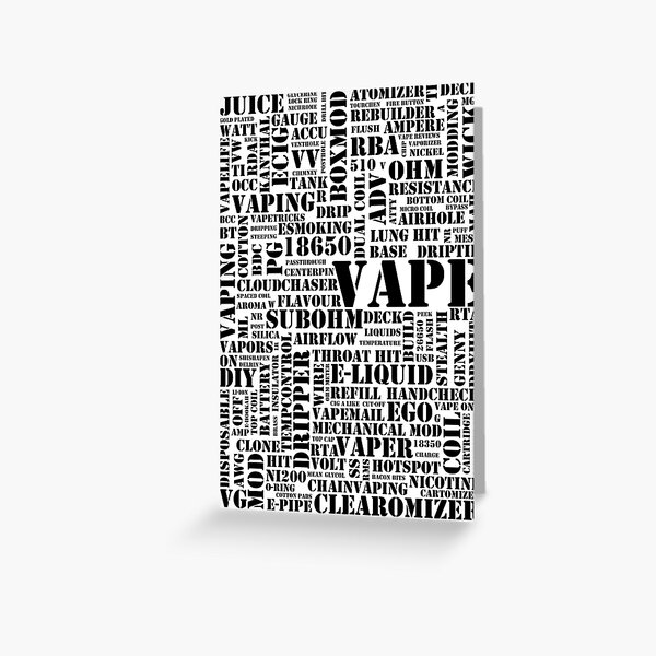 Vape Design Wordcloud" Poster for Sale by 2vape | Redbubble
