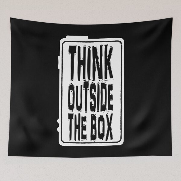 Item preview, Pensar fuera de la caja designed and sold by 7ate9Dogs.