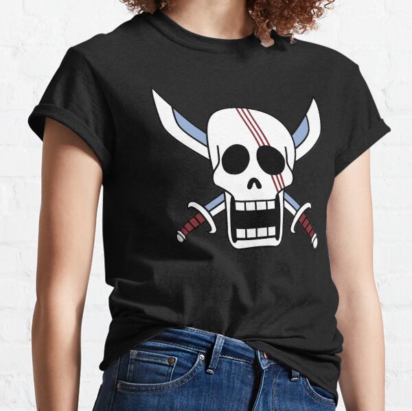 RED HAIR PIRATES / SHANKS SYMBOL FLAG ONE PIECE Classic T-Shirt