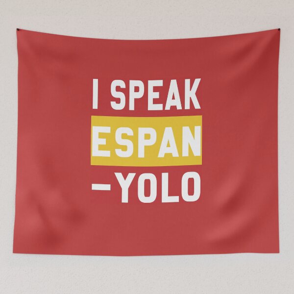 Item preview, I Speak EspanYOLO You Only Live Once Spain Spanish  designed and sold by aghlessan.