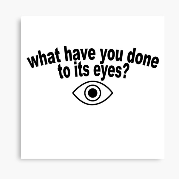 "ROSEMARY'S BABY'S EYES" Canvas Print for Sale by shasark Redbubble