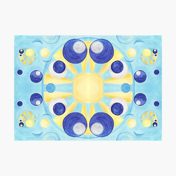 Item preview, El mundo - Acuarela abstracta designed and sold by CreativeReality.