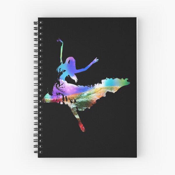 Item preview, Colorful Rainbow Dancer Fractal Art Silhouette for Nerds or Birthday designed and sold by FELSENSTEIN.