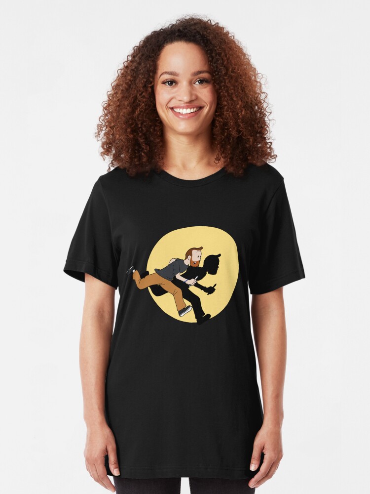 Alternate view of Tintin Style! Slim Fit T-Shirt