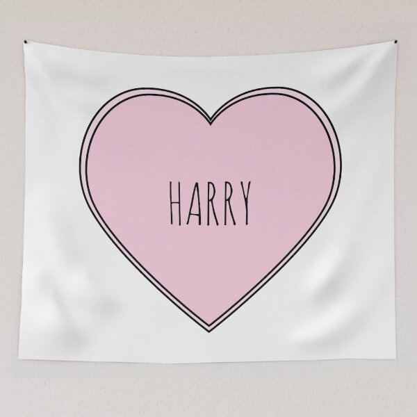 Item preview, I Love Harry Heart designed and sold by teesaurus.