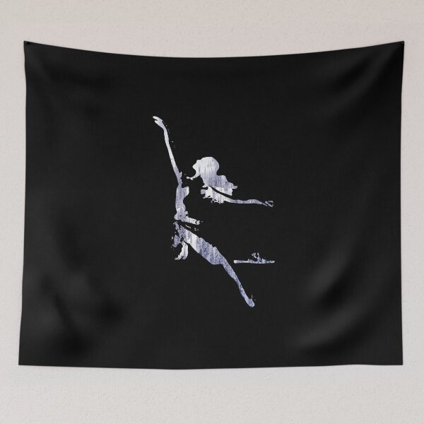 Item preview, Colorful Rainbow Dancer Fractal Art Silhouette for Nerds or Birthday designed and sold by FELSENSTEIN.