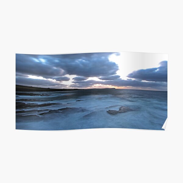 Pentland Firth Evening Poster