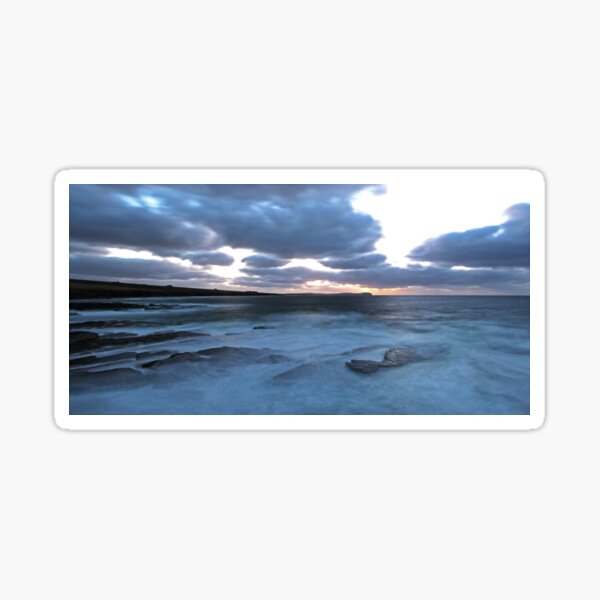 Pentland Firth Evening Sticker