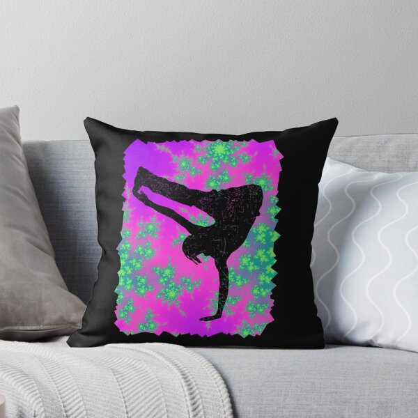 Item preview, Colorful Rainbow Dancer Fractal Art Silhouette for Nerds or Birthday designed and sold by FELSENSTEIN.