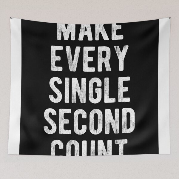 Item preview, Inspirational - Make Every Second Count designed and sold by MotivationFlow.
