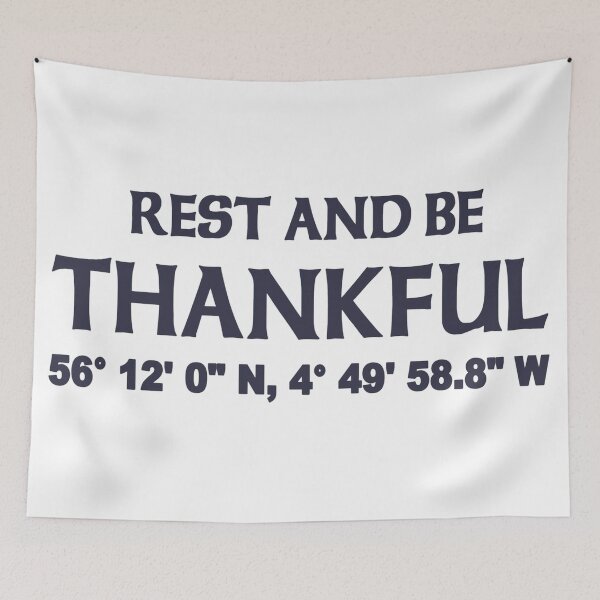 Item preview, Rest and Be Thankful designed and sold by CoolYule.