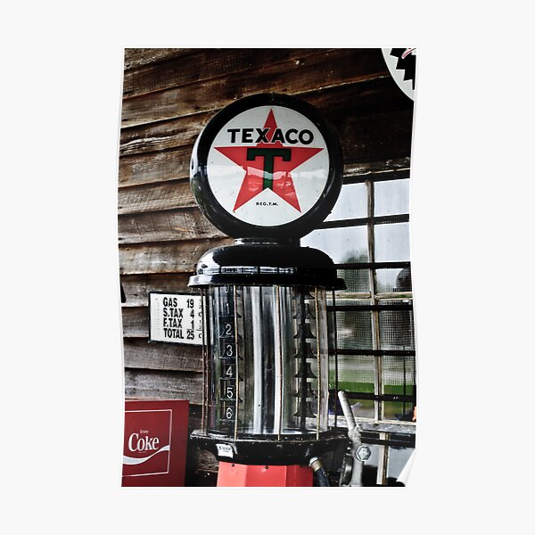 Texaco Poster