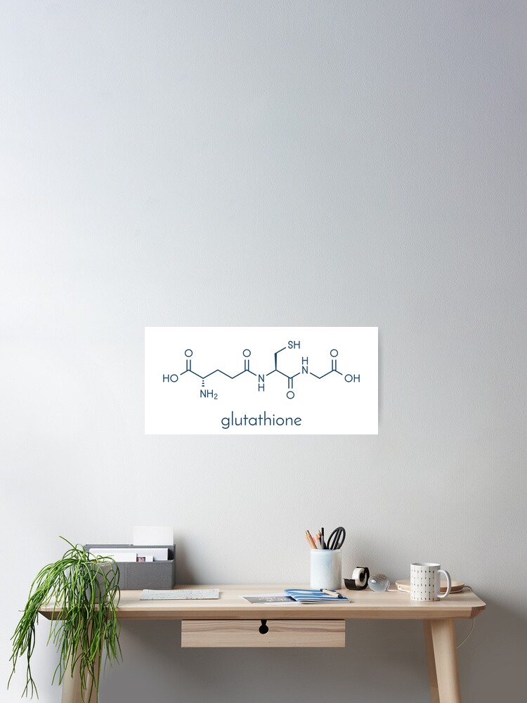 glutathione poster Glutathione endogenous antioxidant molecule