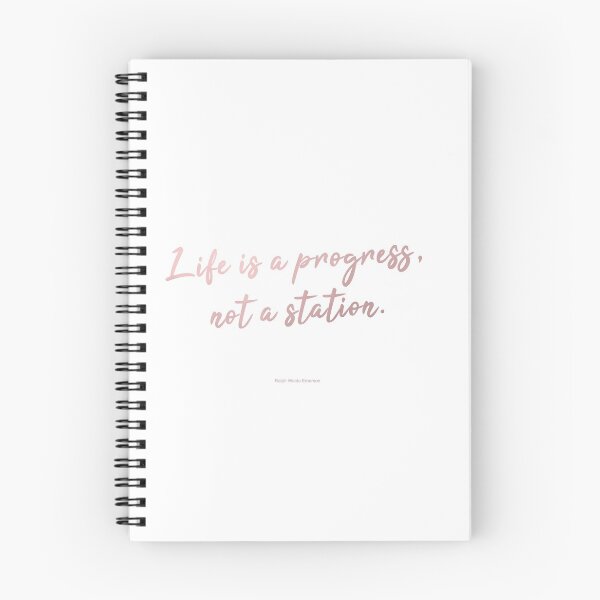 Item preview, Life is a progress, not a station designed and sold by Callum Barnes.