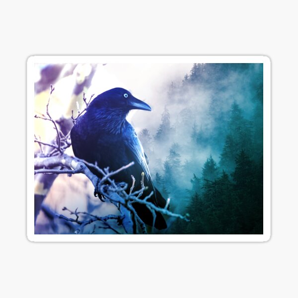 Forested Sticker