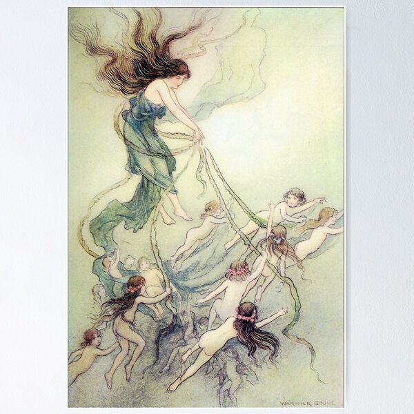 Item preview, Water Babies - Warwick Goble designed and sold by forgottenbeauty.