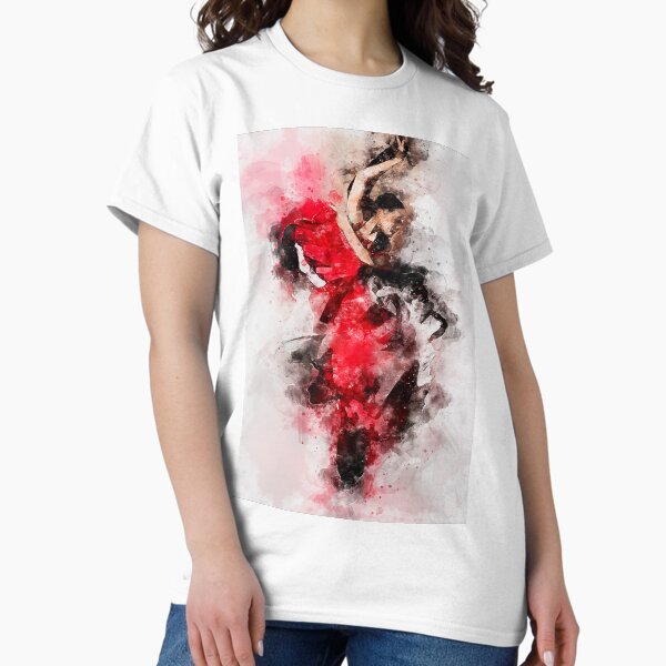 Vista previa del artículo con la obra «Bailaora Flamenca», diseñado y vendido por AM FineArtPrints.