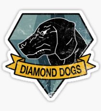 MGS - DIAMOND DOGS Logo Sticker