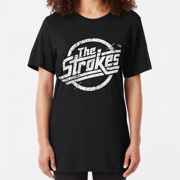 The Stroke - White Style Slim Fit T-Shirt