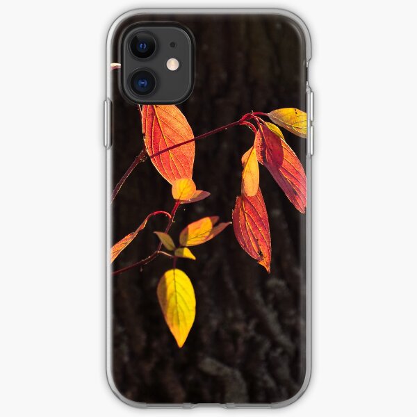 Red, Yellow and Bark iPhone Soft Case