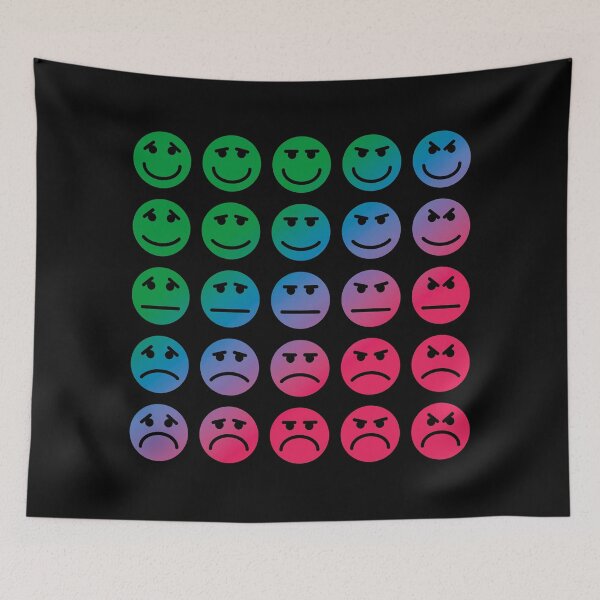 Item preview, Emotion Emojis Mood Chart designed and sold by Lobotommy.