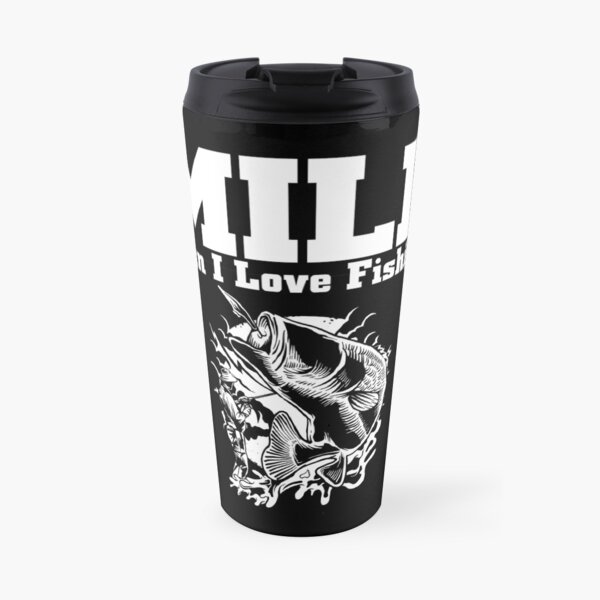 everyone believes in something Funny fisherman travel coffee mug i believe i'll go fishing today.