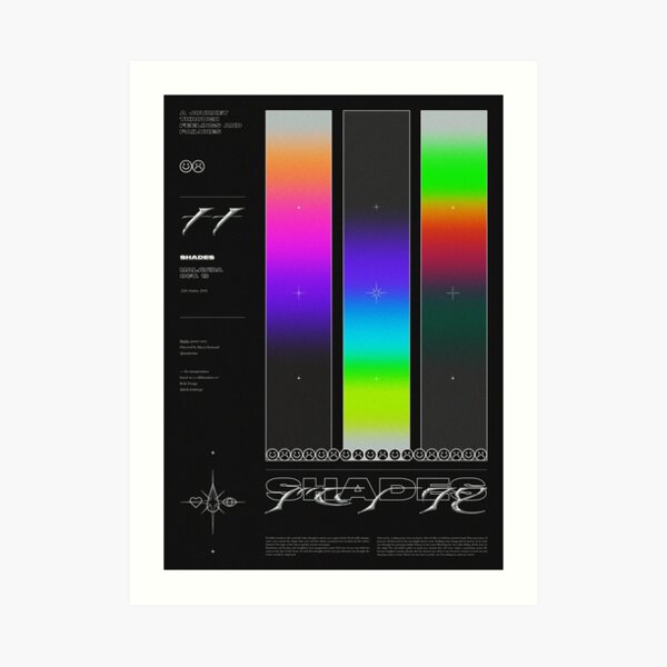 SHADES Art Print